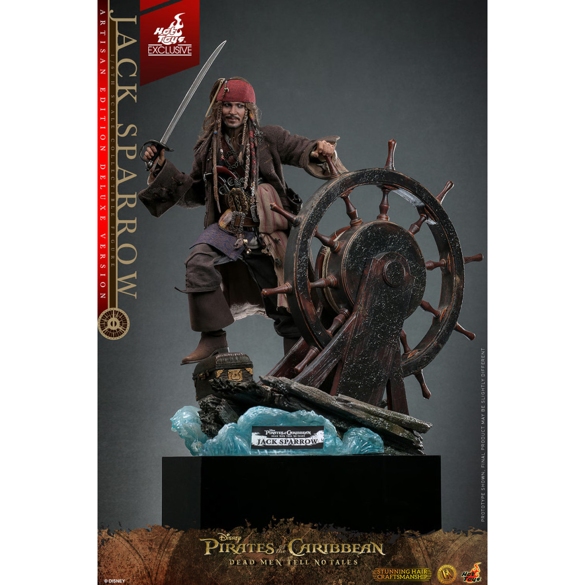 Hot Toys Piratas del Caribe - Jack Sparrow Artisan Edition Deluxe Version - Dead Men Tell No Tales