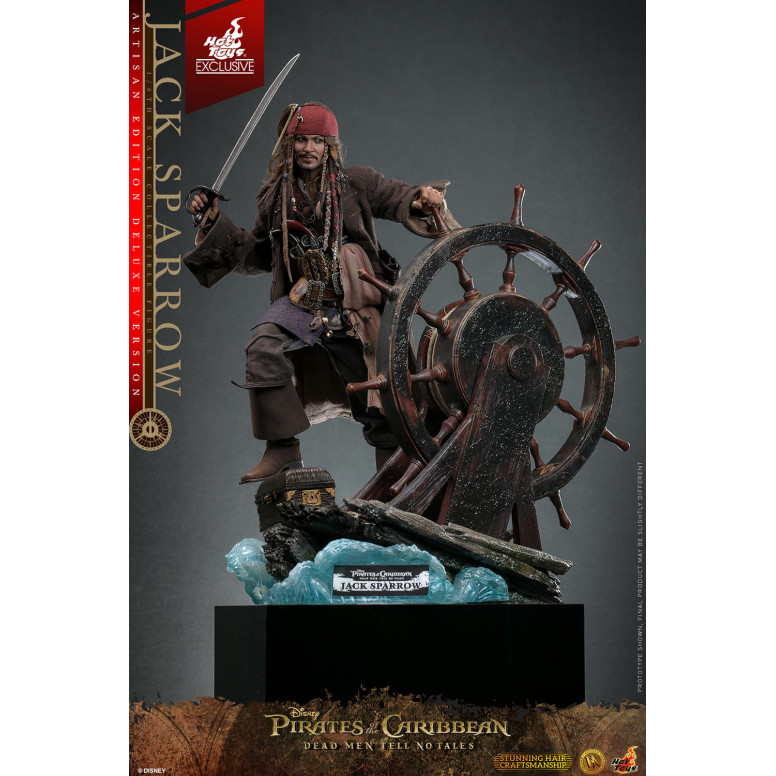 Hot Toys Piratas del Caribe - Jack Sparrow Artisan Edition Deluxe Version - Dead Men Tell No Tales
