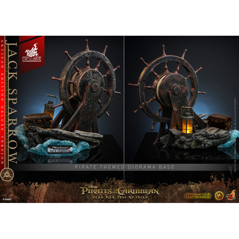 Hot Toys Piratas del Caribe - Jack Sparrow Artisan Edition Deluxe Version - Dead Men Tell No Tales