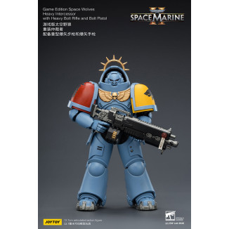 JoyToy - Space Marines II - Space Wolves - Intercesor Pesado con Rifle de Cerrojo Pesado y Pistola de Cerrojo 1/18