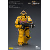 JoyToy - Space Marines II - Imperial Fists - Intercesor Pesado con Rifle de Cerrojo Pesado y Pistola de Cerrojo 1/18