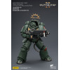 JoyToy - Space Marines II - Dark Angels - Intercesor Pesado con Rifle de Cerrojo Pesado y Pistola de Cerrojo 1/18