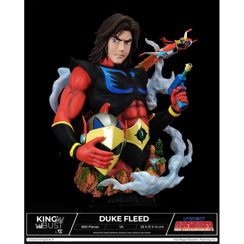 Cartoon Kingdom - Rey Busto Actarus 1/4 - Grendizer Grendizer - Edición Limitada