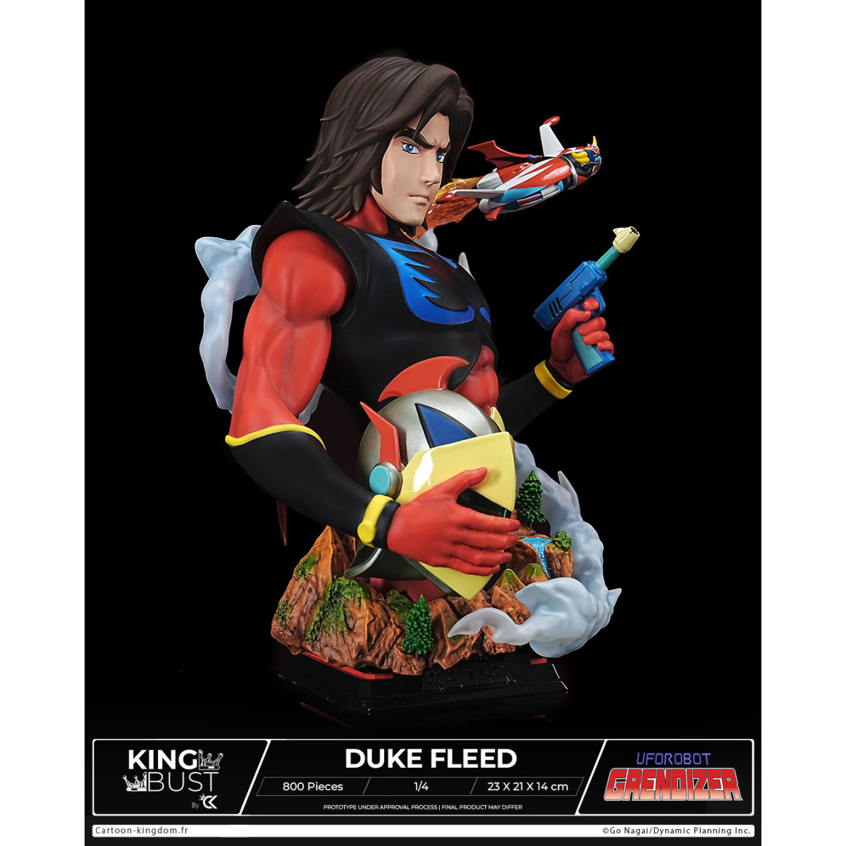 Cartoon Kingdom - Rey Busto Actarus 1/4 - Grendizer Grendizer - Edición Limitada