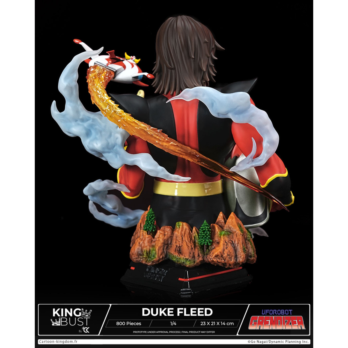 Cartoon Kingdom - Rey Busto Actarus 1/4 - Grendizer Grendizer - Edición Limitada