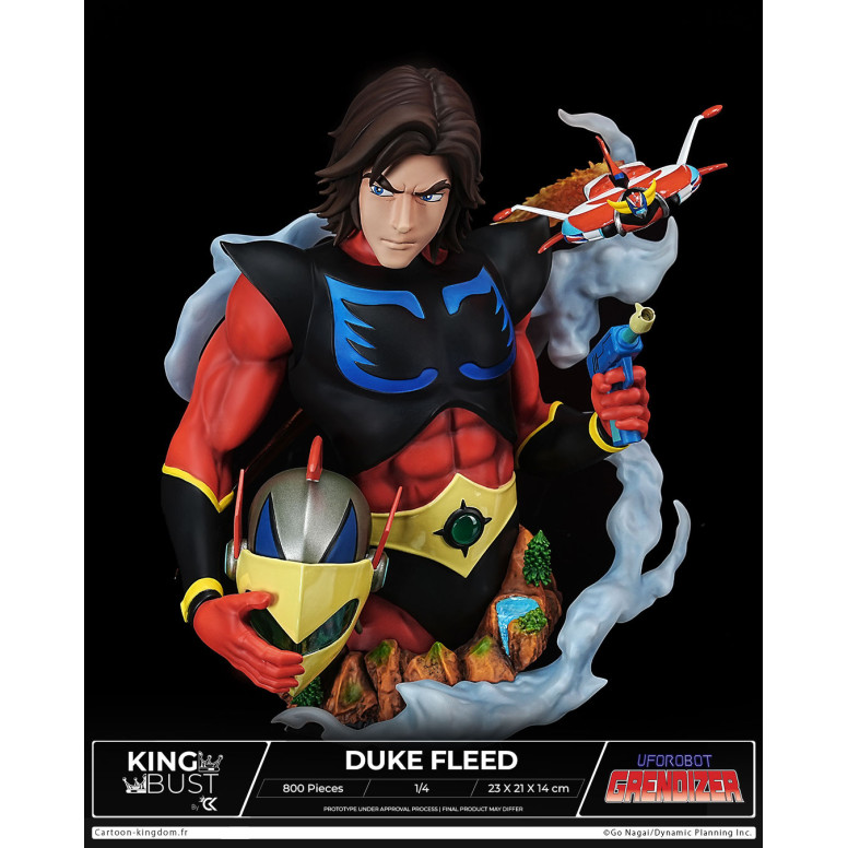 Cartoon Kingdom - Rey Busto Actarus 1/4 - Grendizer Grendizer - Edición Limitada