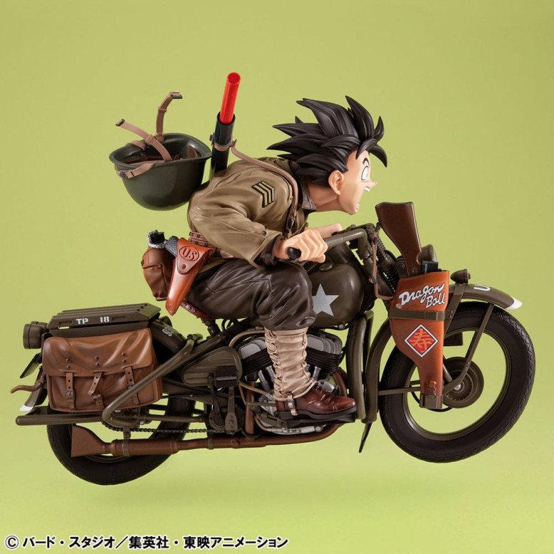 Megahouse Dragonball Z - Sobremesa Real McCoy - Son Goku & Bike diorama