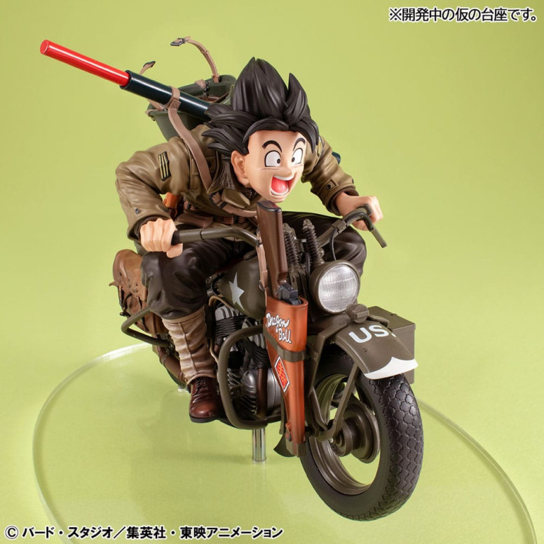 Megahouse Dragonball Z - Sobremesa Real McCoy - Son Goku & Bike diorama