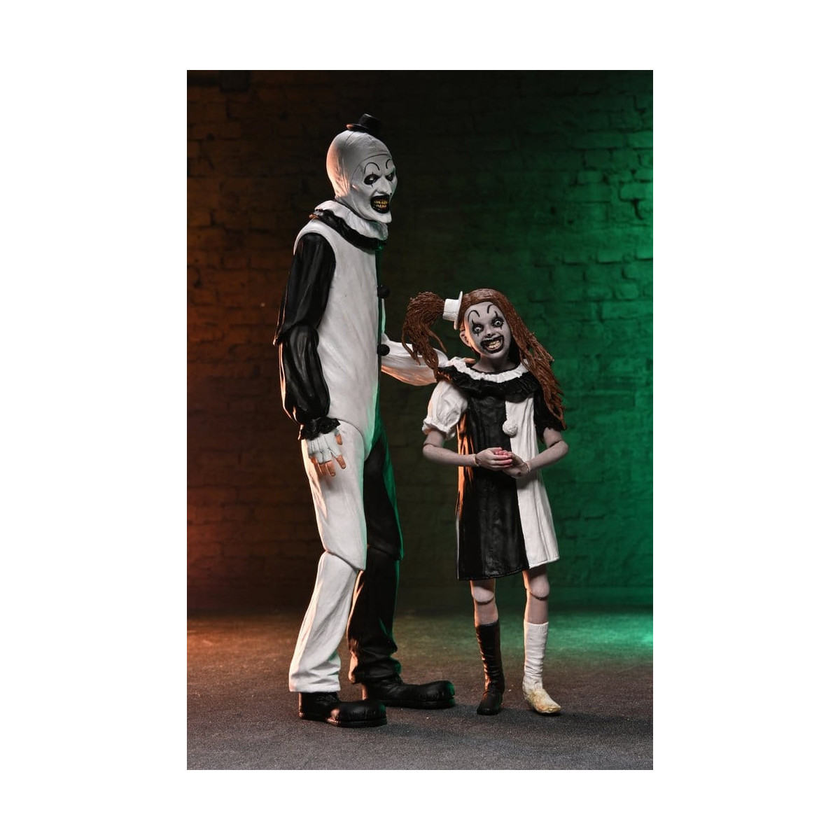 Neca Aterrador 2 - Ultimate Art the Clown & Little Pale Girl
