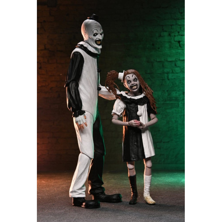 Neca Aterrador 2 - Ultimate Art the Clown & Little Pale Girl