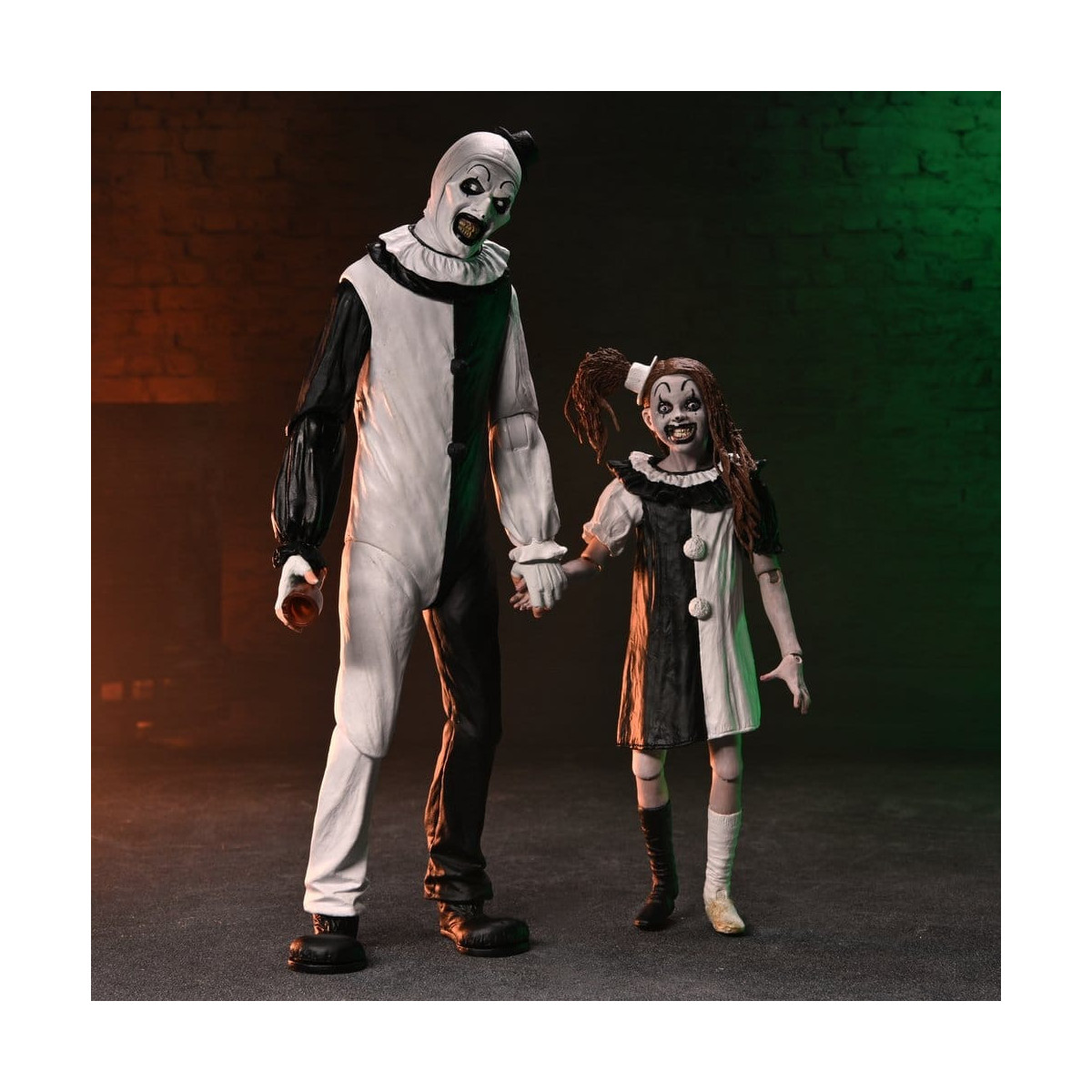 Neca Aterrador 2 - Ultimate Art the Clown & Little Pale Girl