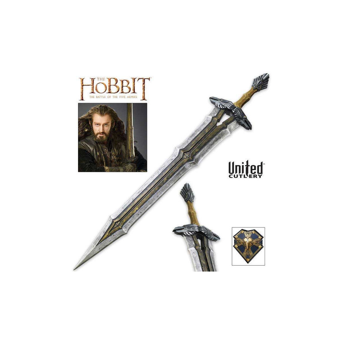 United Cutlery Hobbit espada de Thorin Oakenshield Regal | Figurilla