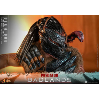 Hot Toys - Predator: Badlands - Dek (Armadura Bisonte de Hueso) y Bud MMS 1/6