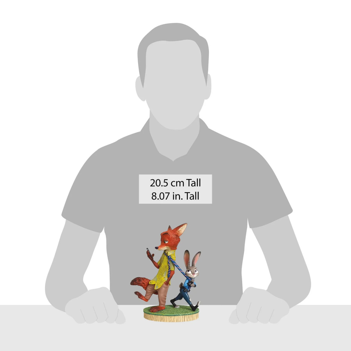 Enesco - Zootopia Nick y Judy - Disney Showcase