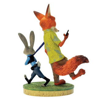 Enesco - Zootopia Nick y Judy - Disney Showcase