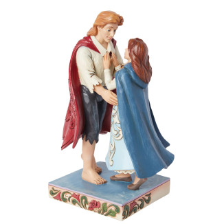 Enesco Disney Tradiciones de Jim Shore - Bella y su príncipe - La Bella y la Bestia