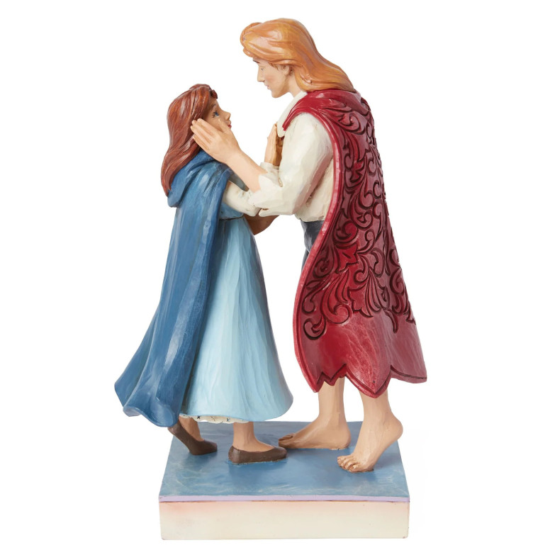Enesco Disney Tradiciones de Jim Shore - Bella y su príncipe - La Bella y la Bestia