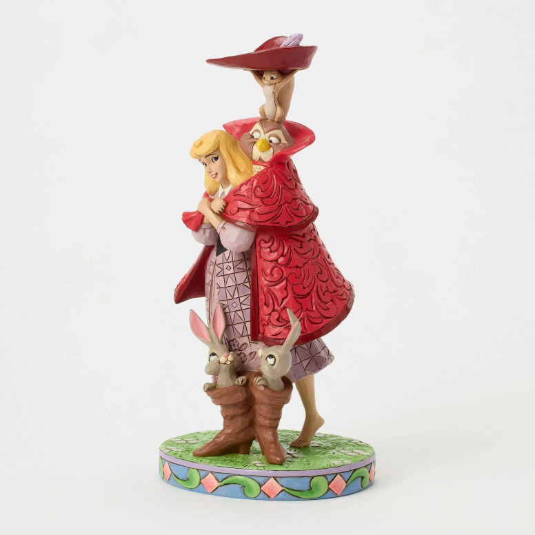 Enesco Disney - Aurora y los animales - La bella durmiente Tradición de Jim Shore
