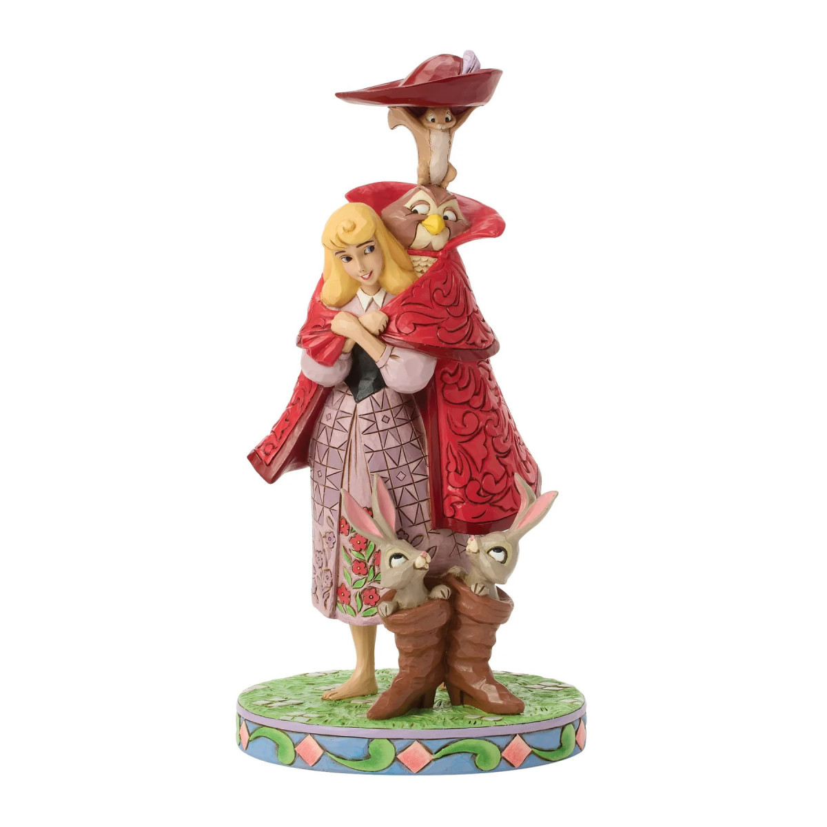 Enesco Disney - Aurora y los animales - La bella durmiente Tradición de Jim Shore