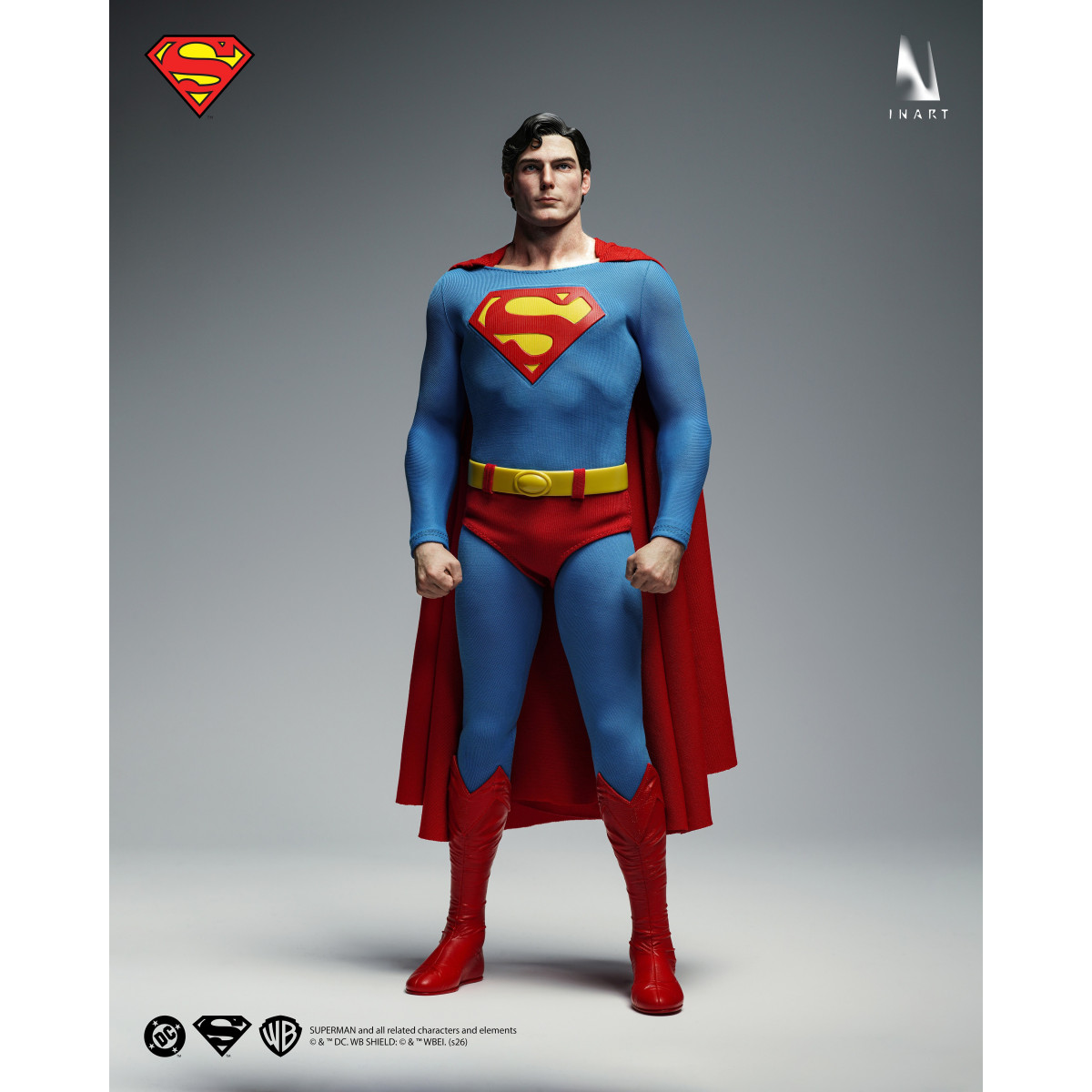 INART - Superman 1978 Figurita de colección a escala 1/6