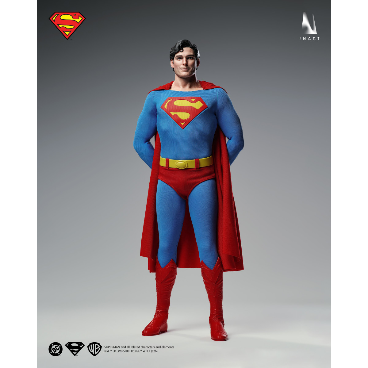 INART - Superman 1978 Figurita de colección a escala 1/6
