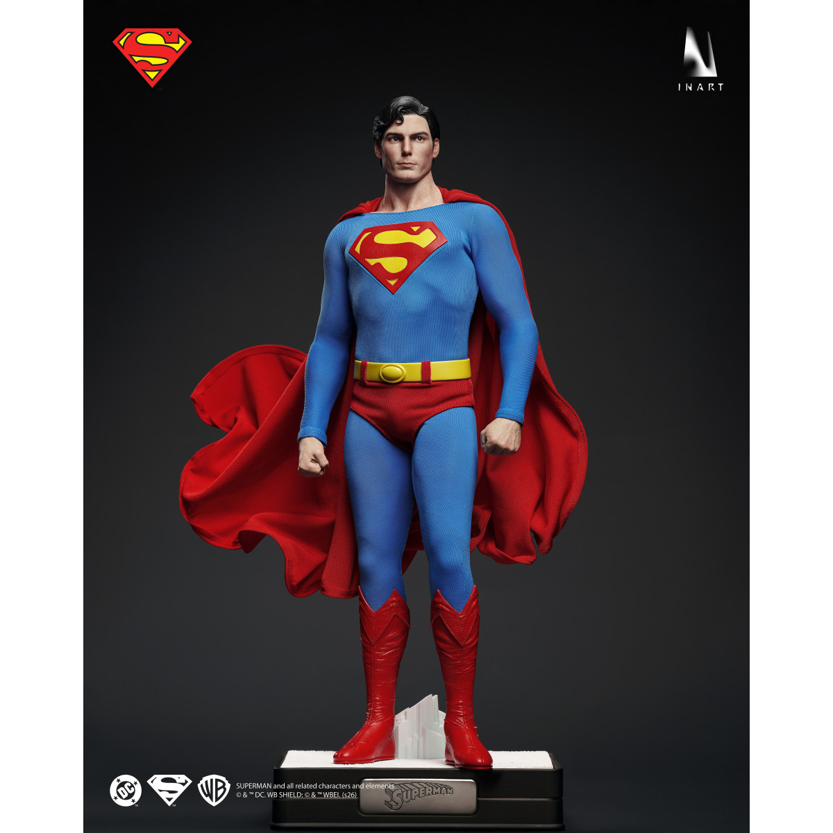 INART - Superman & Clark Kent 1978 1/6 Escala Figurita Coleccionable