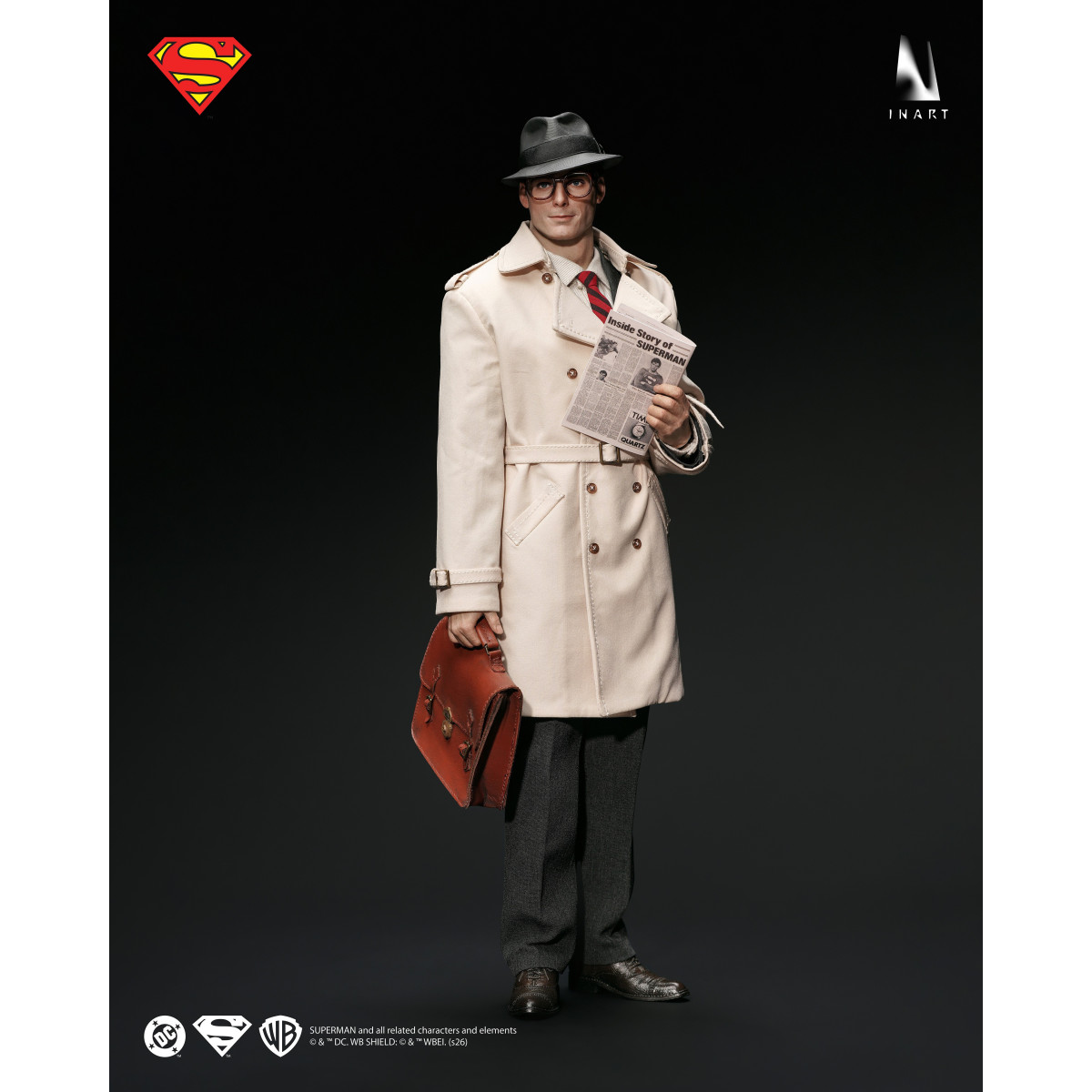 INART - Superman & Clark Kent 1978 1/6 Escala Figurita Coleccionable