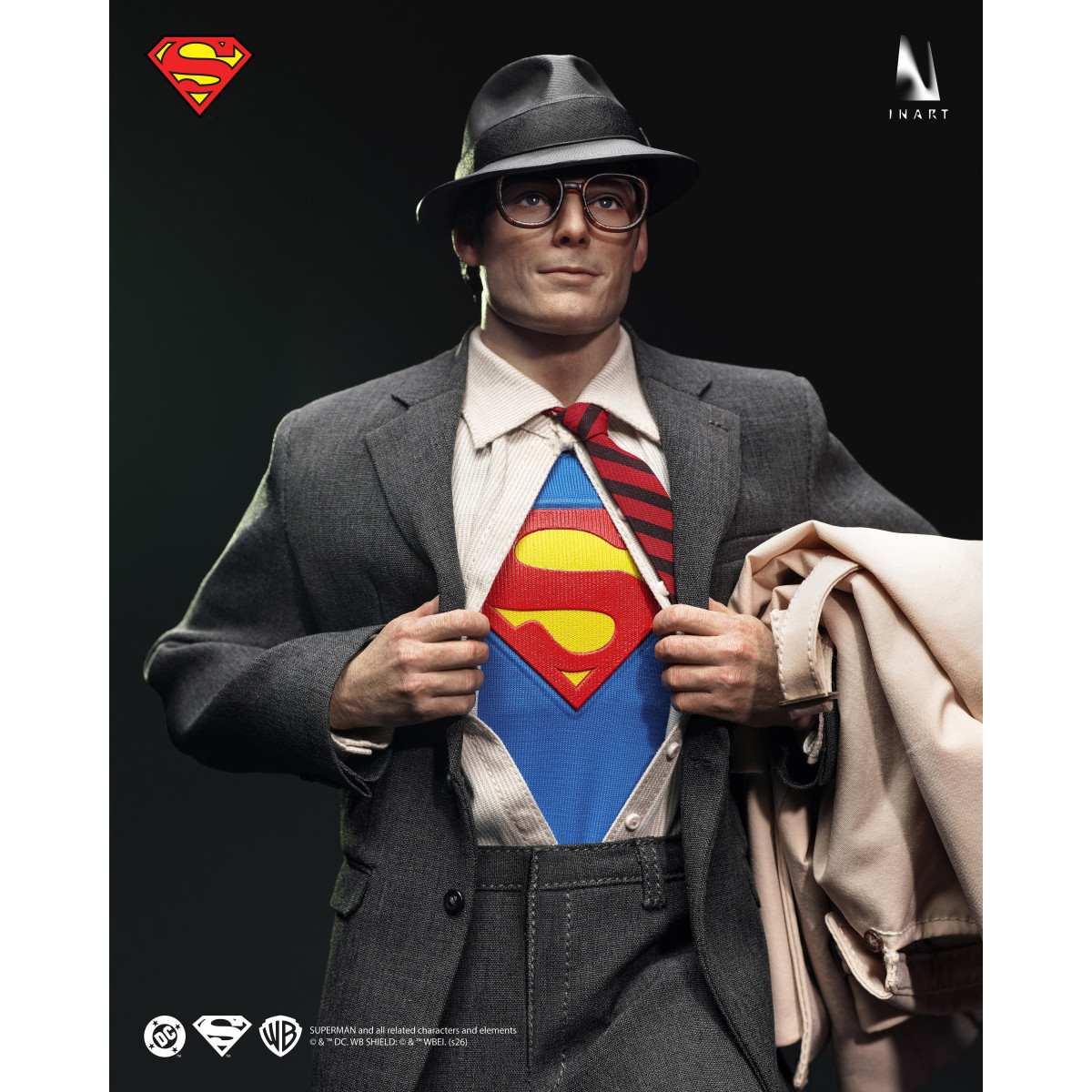 INART - Superman & Clark Kent 1978 1/6 Escala Figurita Coleccionable