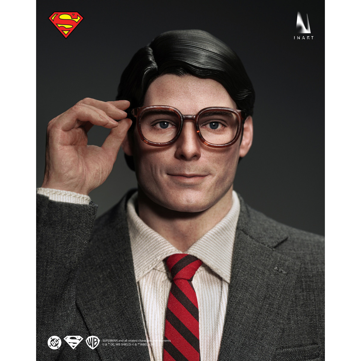 INART - Superman & Clark Kent 1978 1/6 Escala Figurita Coleccionable