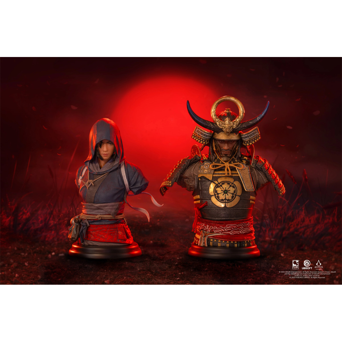 Pure Arts - Busto de Naoe a escala 1/4 - Assassin's Creed Shadows