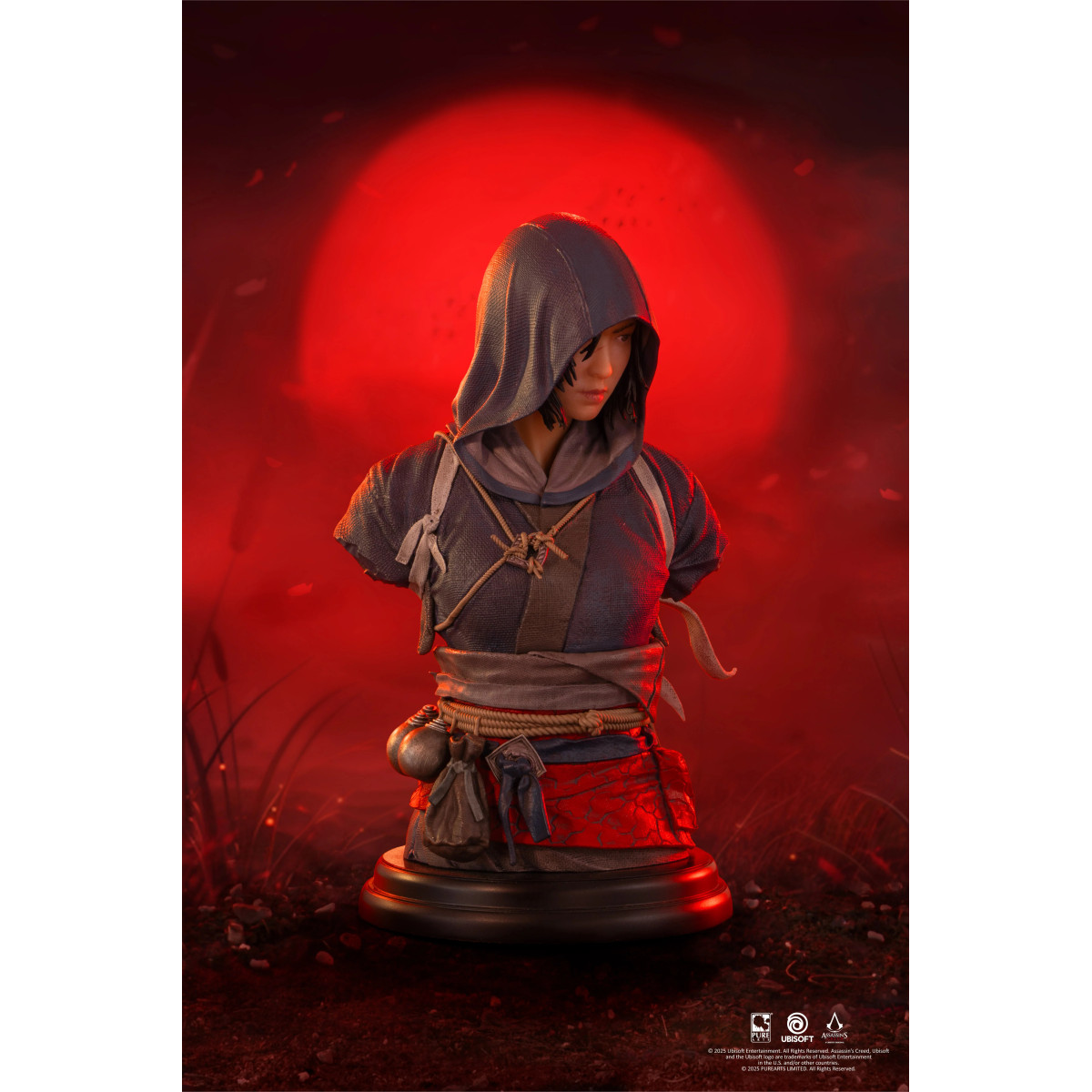 Pure Arts - Busto de Naoe a escala 1/4 - Assassin's Creed Shadows