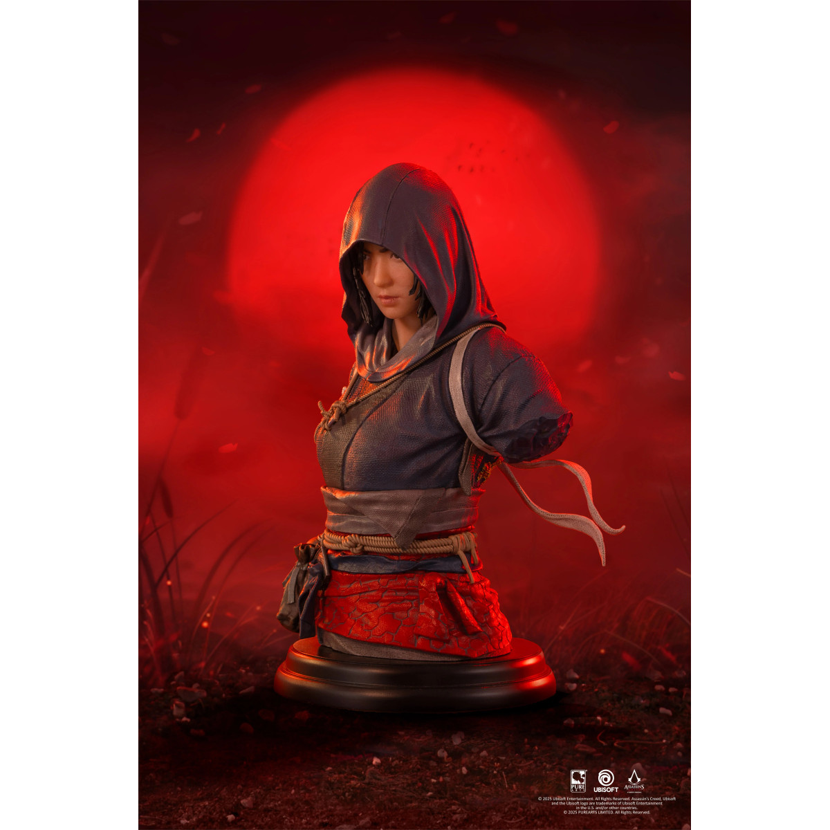 Pure Arts - Busto de Naoe a escala 1/4 - Assassin's Creed Shadows
