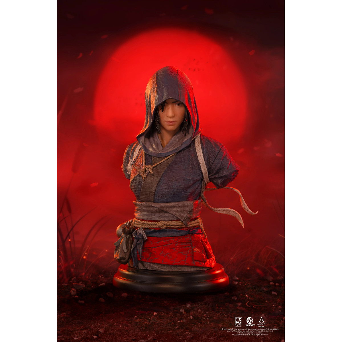 Pure Arts - Busto de Naoe a escala 1/4 - Assassin's Creed Shadows