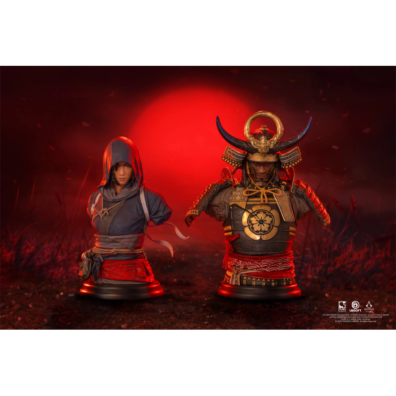 Pure Arts - Busto de Yasuke a escala 1/4 - Assassin's Creed Shadows