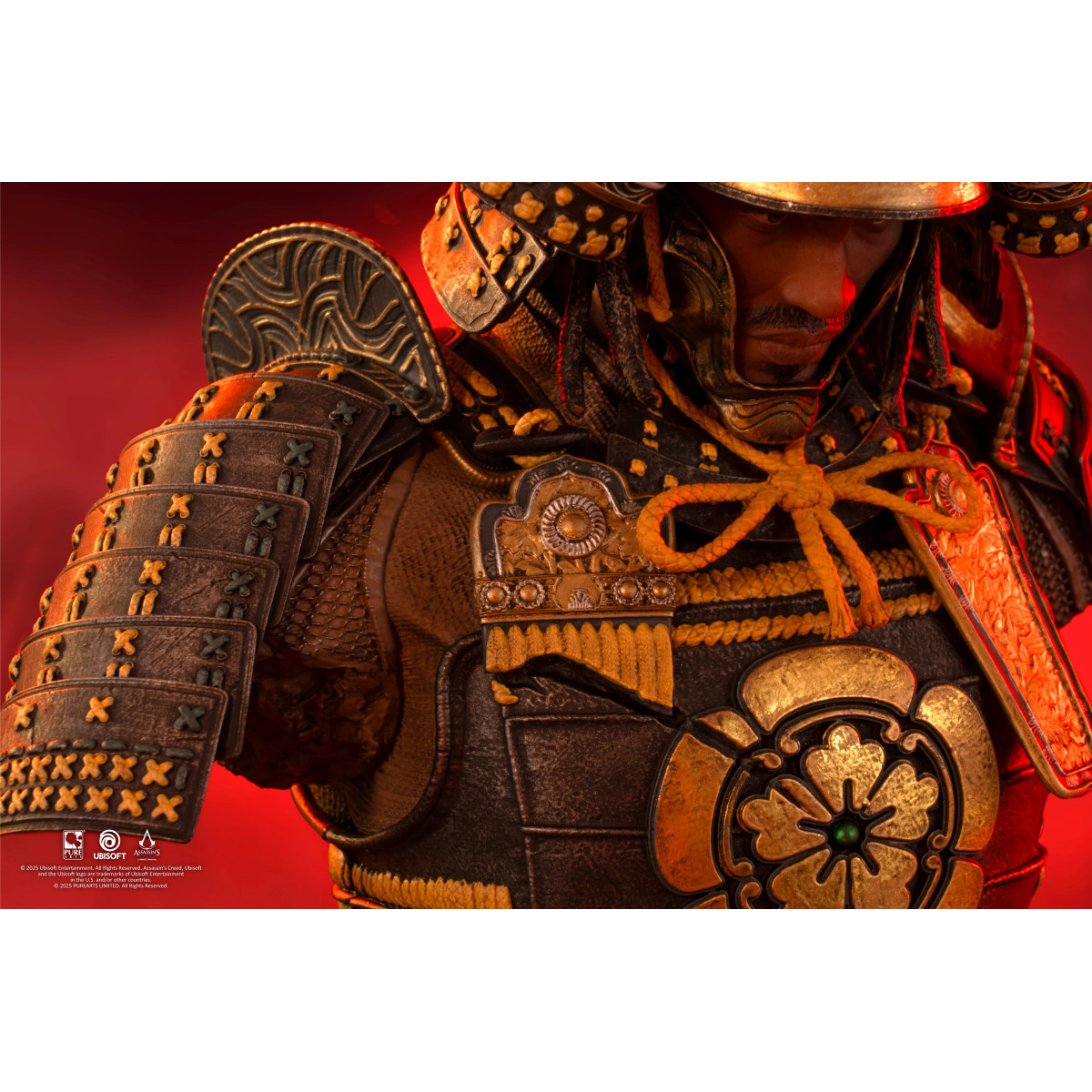 Pure Arts - Busto de Yasuke a escala 1/4 - Assassin's Creed Shadows