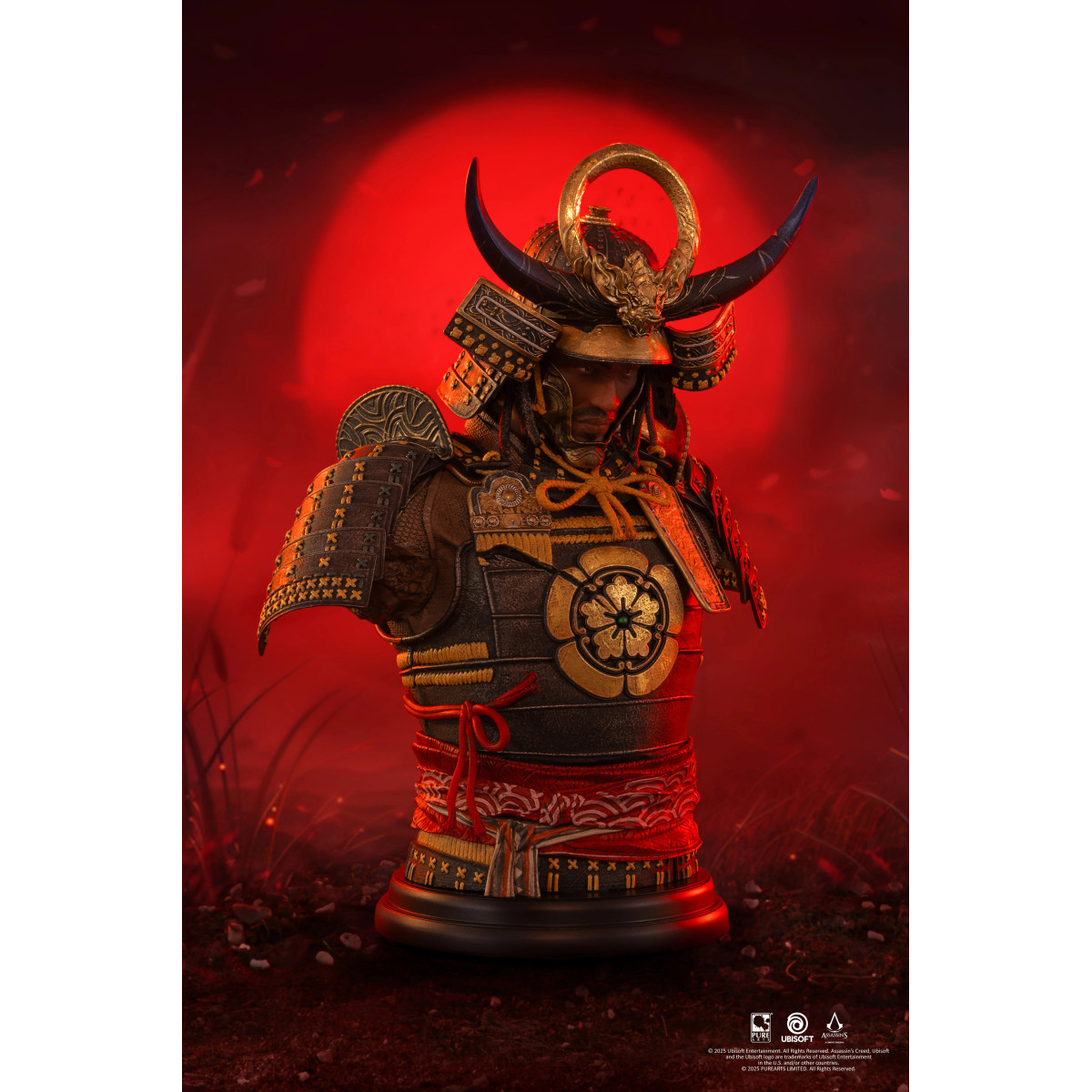 Pure Arts - Busto de Yasuke a escala 1/4 - Assassin's Creed Shadows