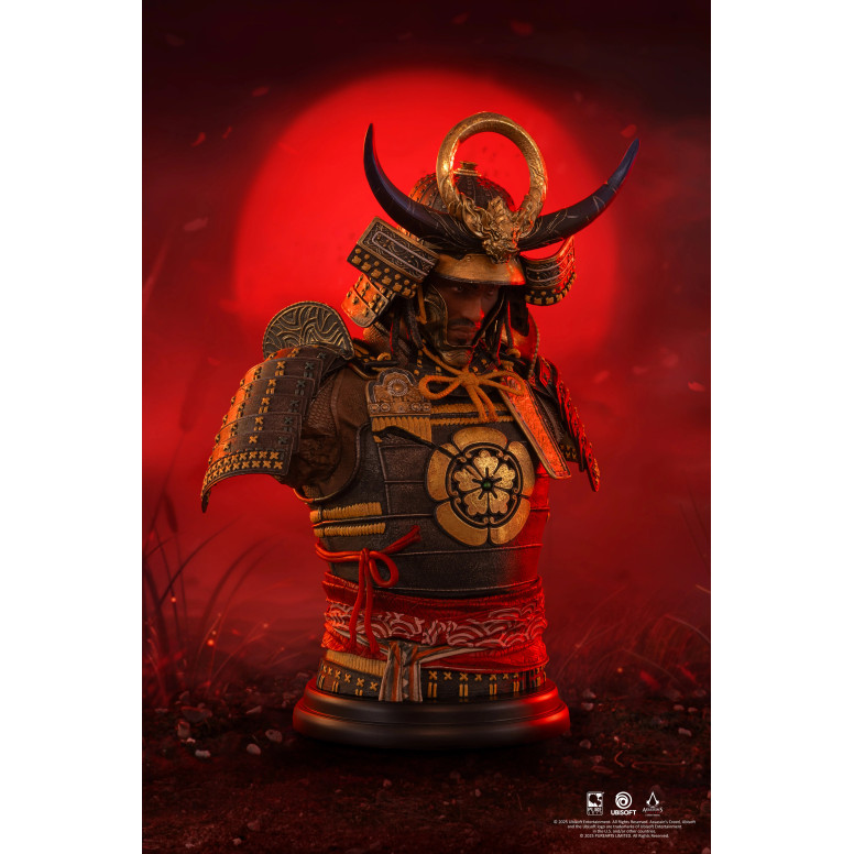 Pure Arts - Busto de Yasuke a escala 1/4 - Assassin's Creed Shadows
