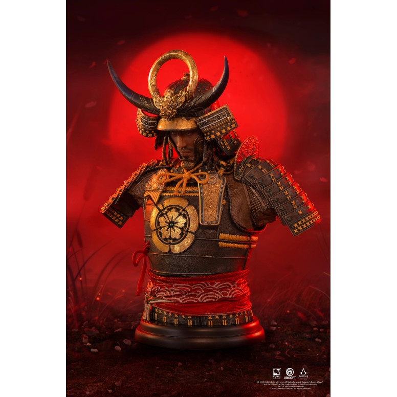 Pure Arts - Busto de Yasuke a escala 1/4 - Assassin's Creed Shadows
