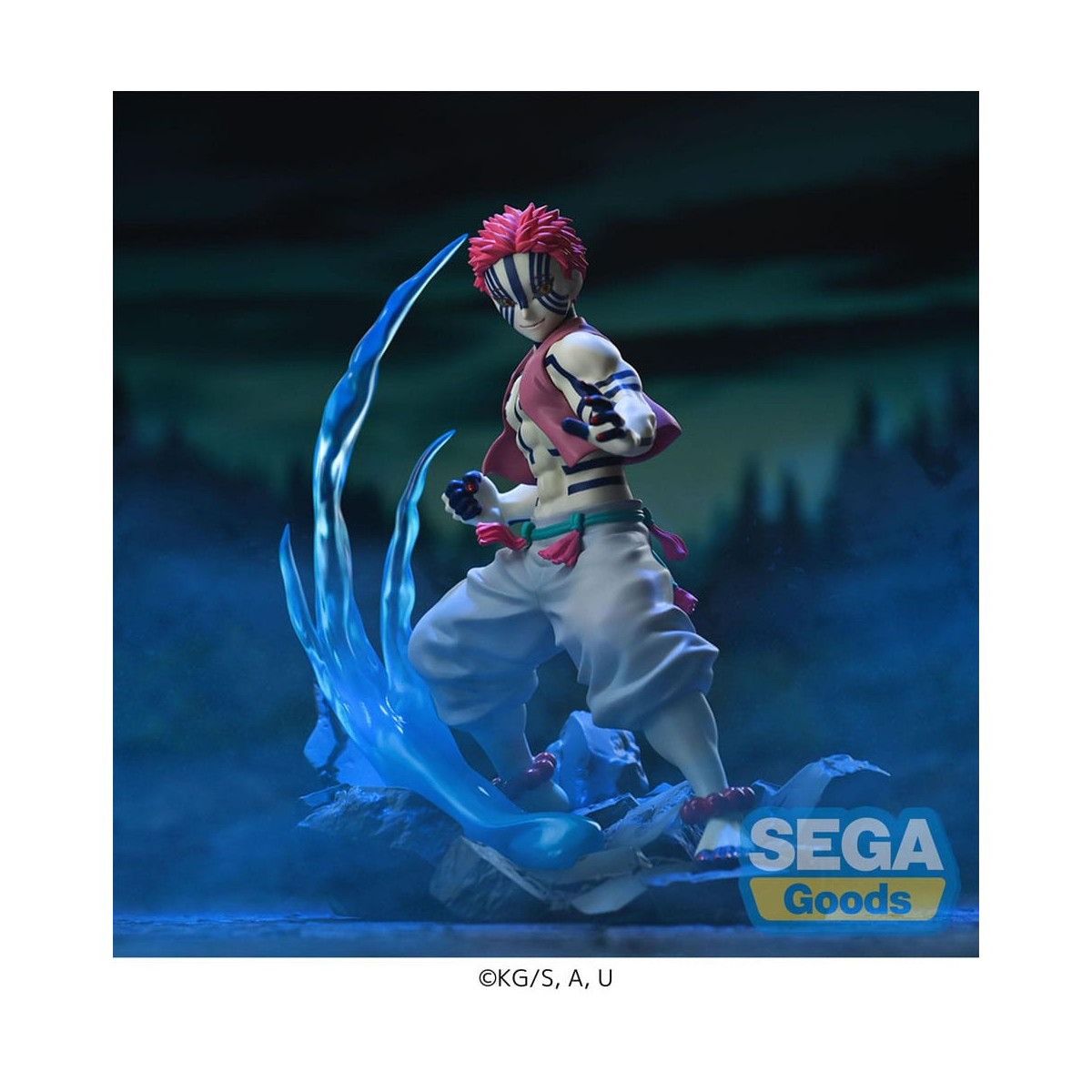 SEGA Goods - Xross Link Anime Akaza - Guardianes de la Noche (Kimetsu no Yaiba): Kimetsu no Yaiba