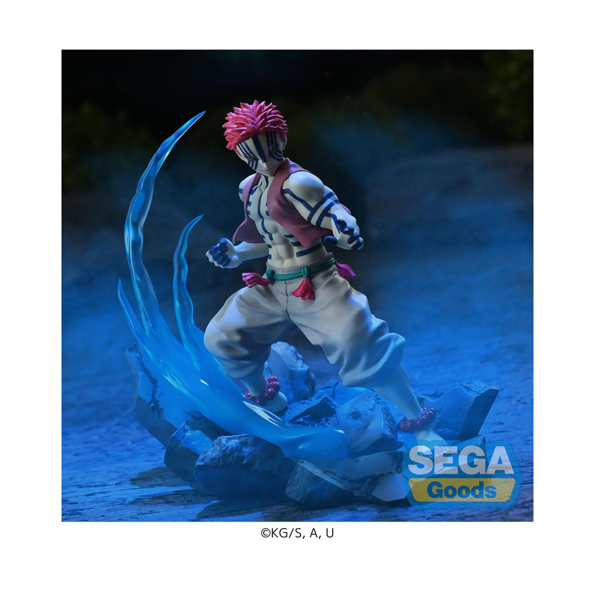SEGA Goods - Xross Link Anime Akaza - Guardianes de la Noche (Kimetsu no Yaiba): Kimetsu no Yaiba