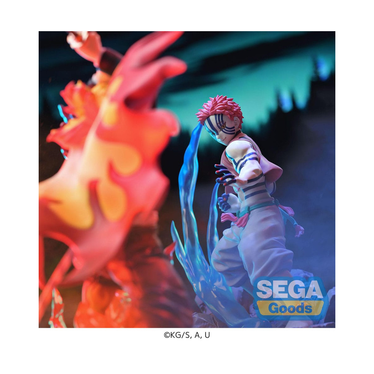 SEGA Goods - Xross Link Anime Akaza - Guardianes de la Noche (Kimetsu no Yaiba): Kimetsu no Yaiba