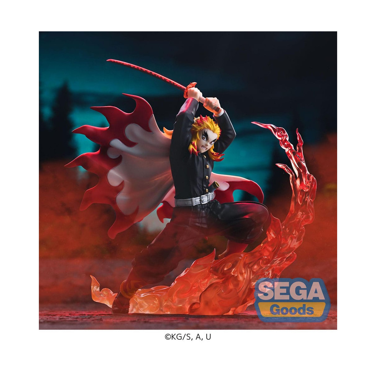 SEGA Goods - Xross Link Anime Kyojuro Rengoku - Guardianes de la Noche (Kimetsu no Yaiba): Kimetsu no Yaiba