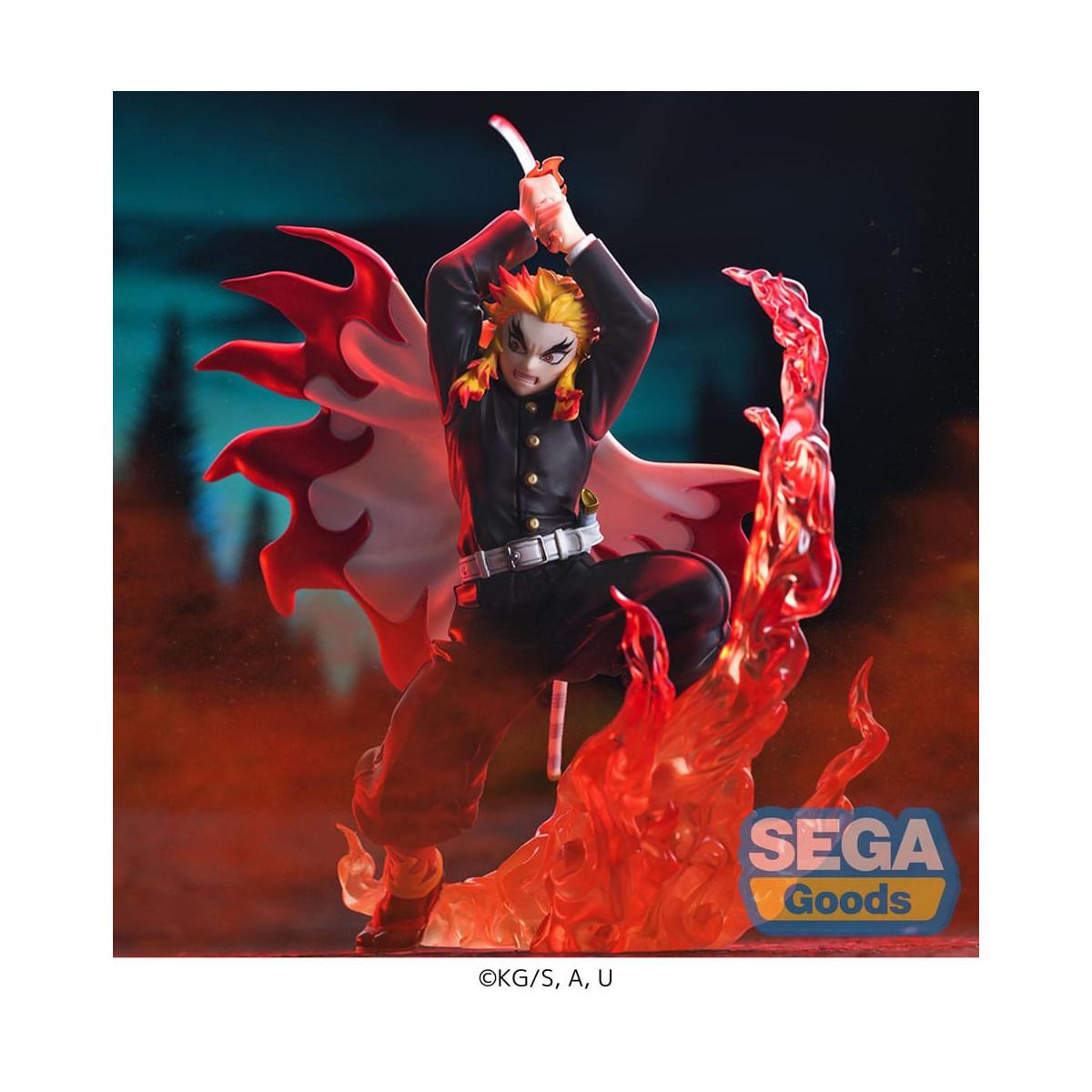 SEGA Goods - Xross Link Anime Kyojuro Rengoku - Guardianes de la Noche (Kimetsu no Yaiba): Kimetsu no Yaiba