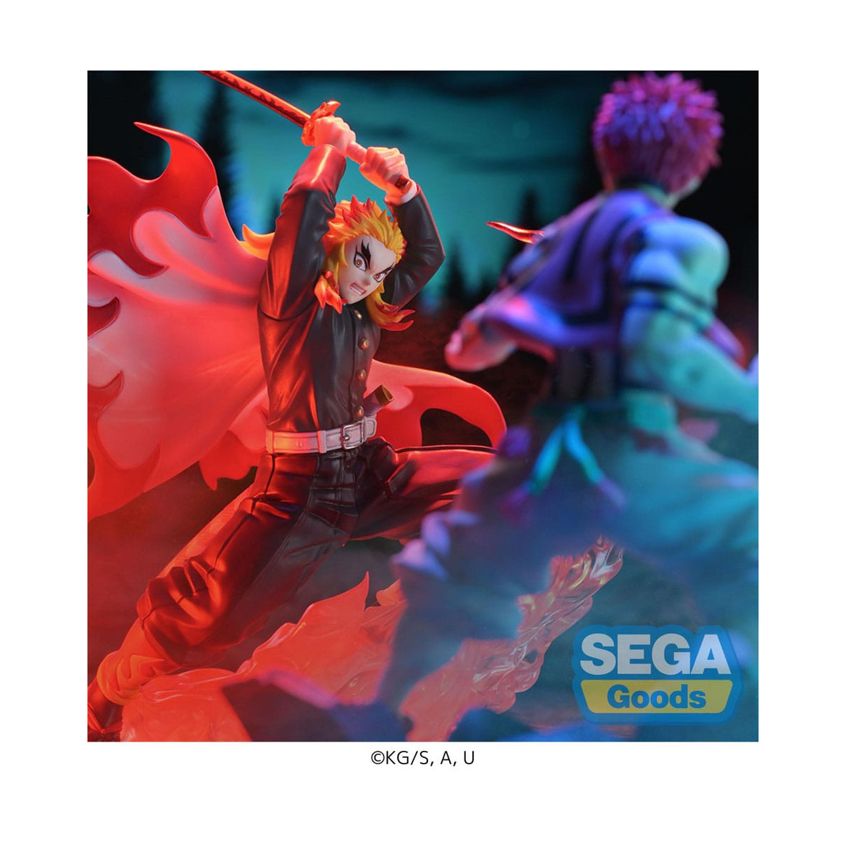 SEGA Goods - Xross Link Anime Kyojuro Rengoku - Guardianes de la Noche (Kimetsu no Yaiba): Kimetsu no Yaiba