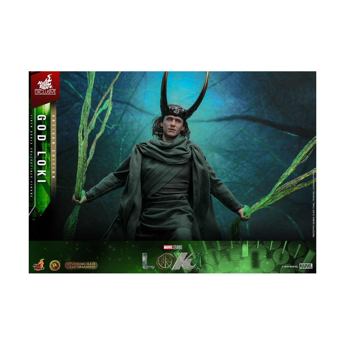 Hot toys - Dios Loki Edición Artesanal 1/6 - Hot Toys Exclusivo