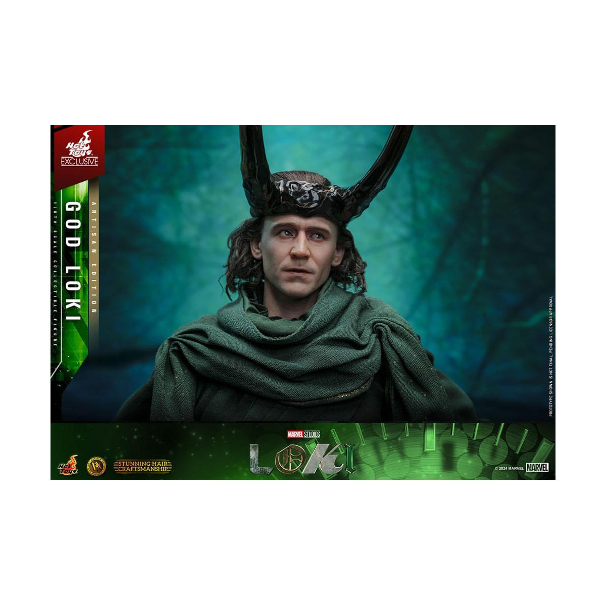 Hot toys - Dios Loki Edición Artesanal 1/6 - Hot Toys Exclusivo