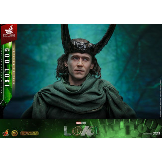 Hot toys - Dios Loki Edición Artesanal 1/6 - Hot Toys Exclusivo