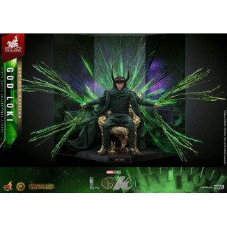 Hot toys - Dios Loki Edición Artesanal 1/6 - Hot Toys Exclusivo