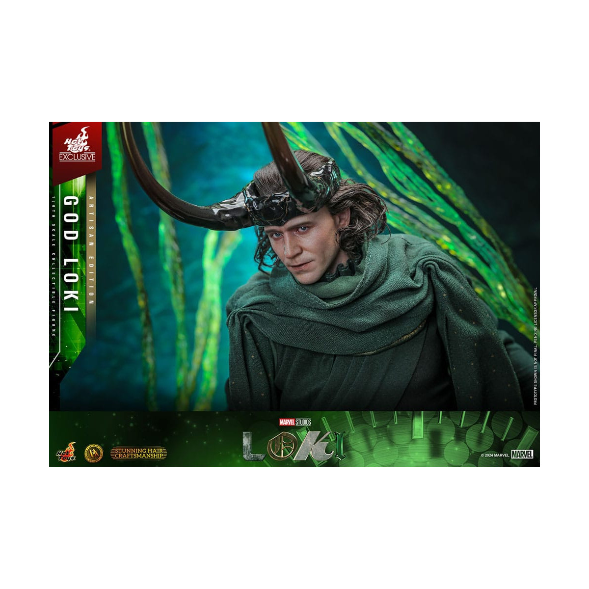 Hot toys - Dios Loki Edición Artesanal 1/6 - Hot Toys Exclusivo