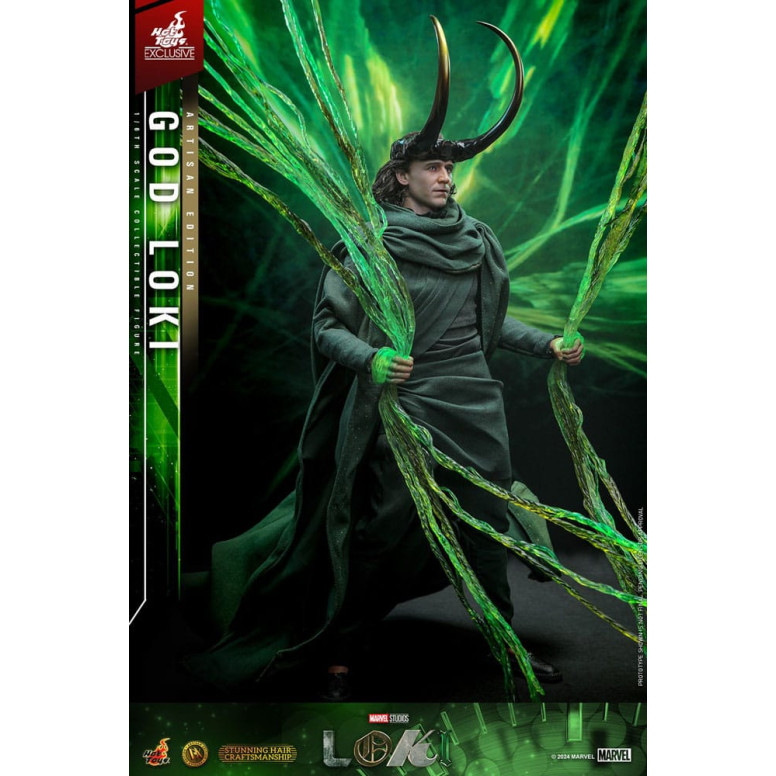 Hot toys - Dios Loki Edición Artesanal 1/6 - Hot Toys Exclusivo